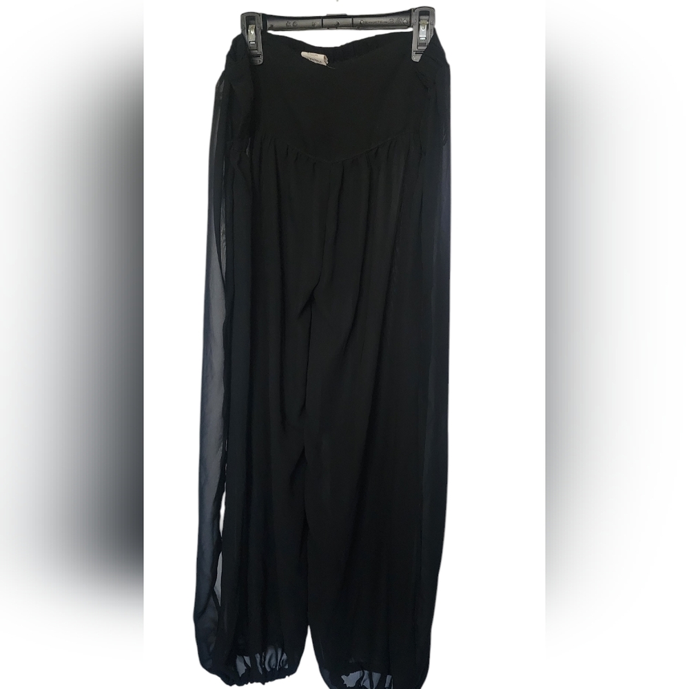 Split Leg Sheer pants M/L